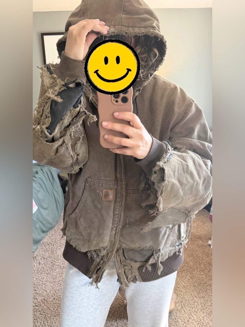 Carhartt: Vintage Distressed Rugged Loose-Fit Firm Duck (Mens: XL)